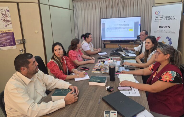 Mesa técnica entre DIGIES y XVIII Región Sanitaria centrada en la calidad de los datos