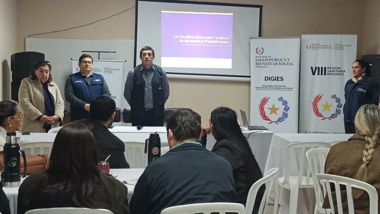 Capacitan a profesionales de salud de Misiones en el registro de estadísticas vitales