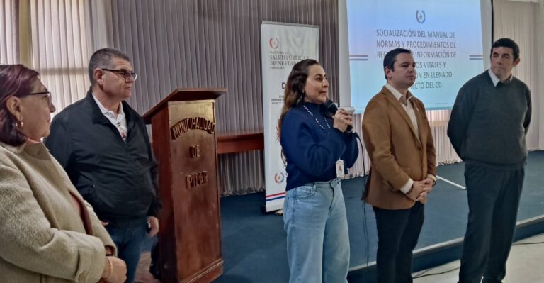Optimizan registros de hechos vitales en Ñeembucú