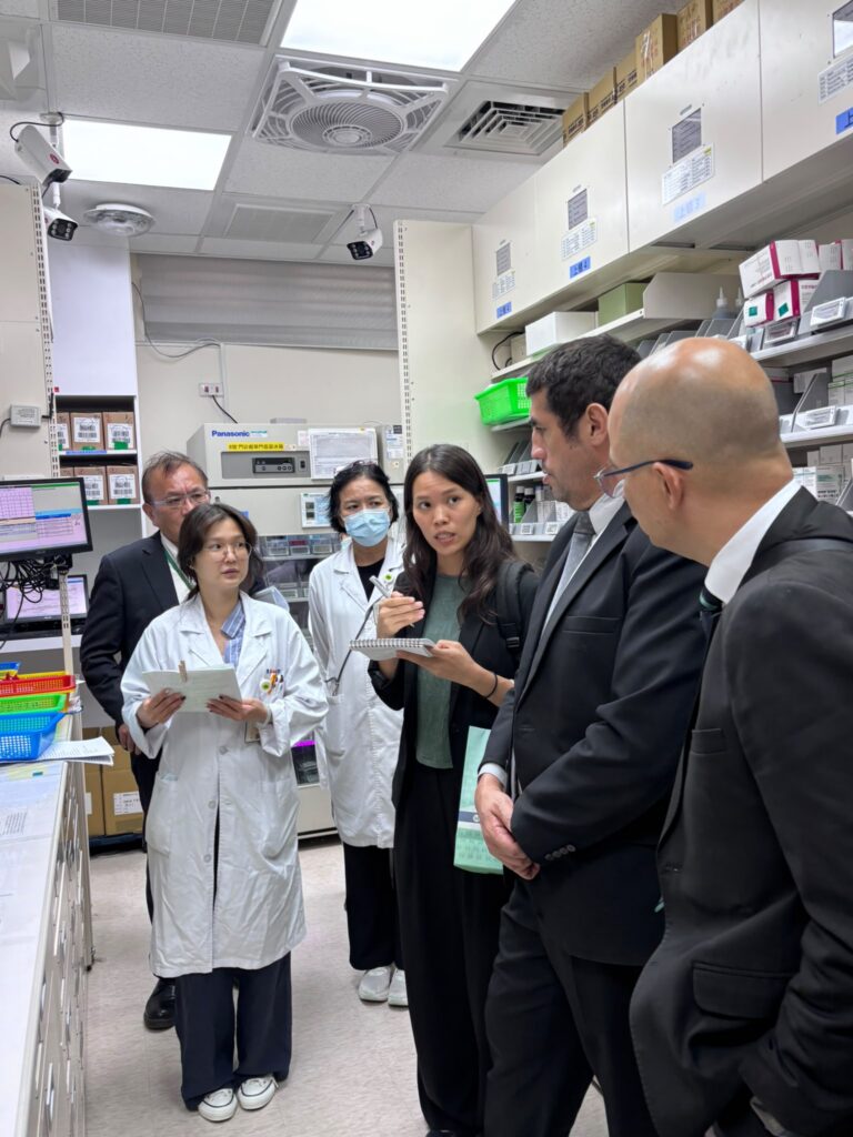 Misión técnica en Taiwán avanza con visitas a hospitales y centros de investigación