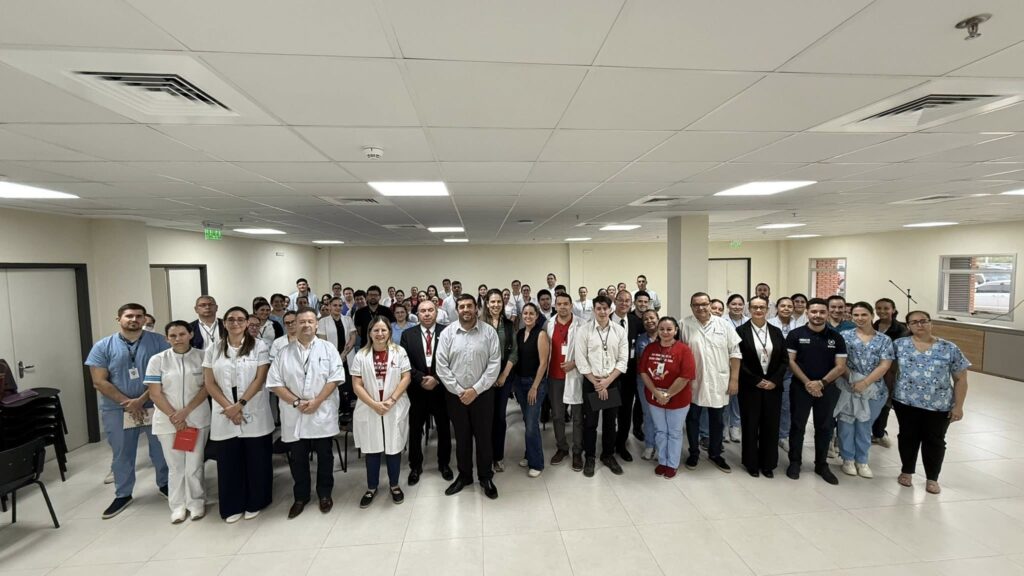 Nueva jornada de apoyo técnico al Hospital General de Coronel Oviedo